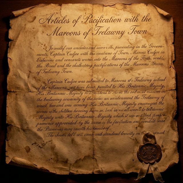 The 1738 Treaty of Pacification Parchment